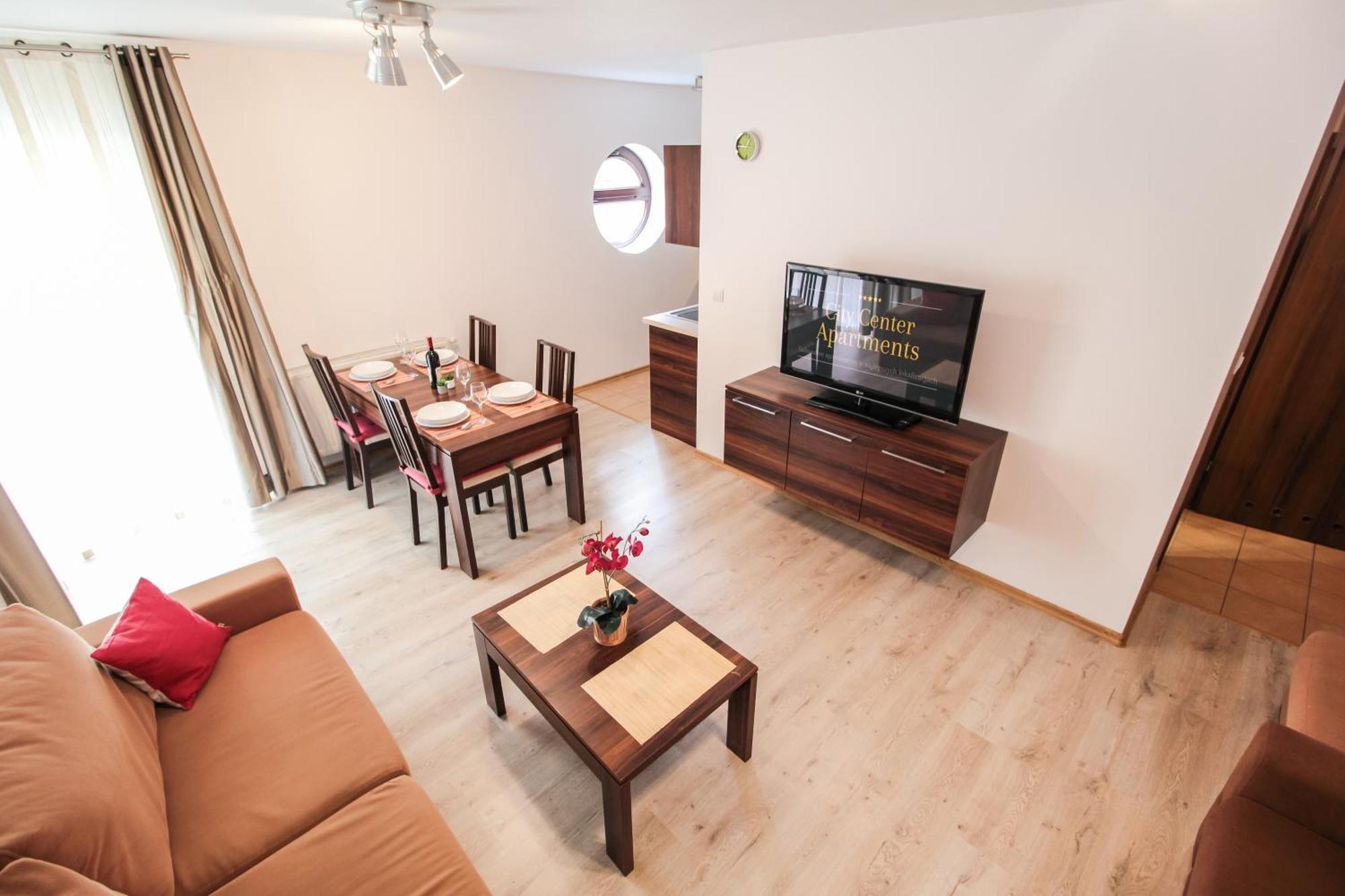 Aparthotel City Center Apartments Krynica-Zdrój Esterno foto