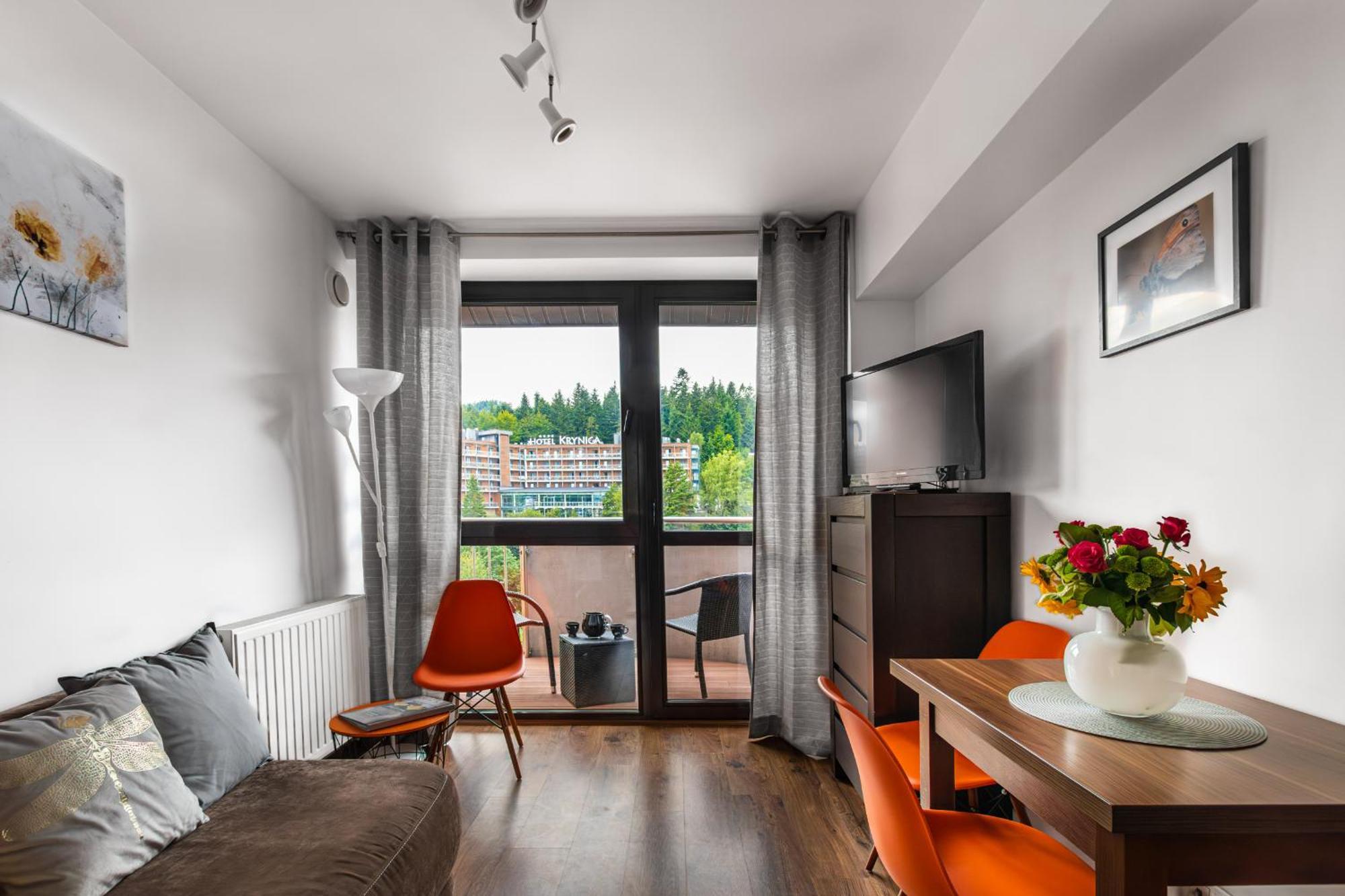Aparthotel City Center Apartments Krynica-Zdrój Esterno foto