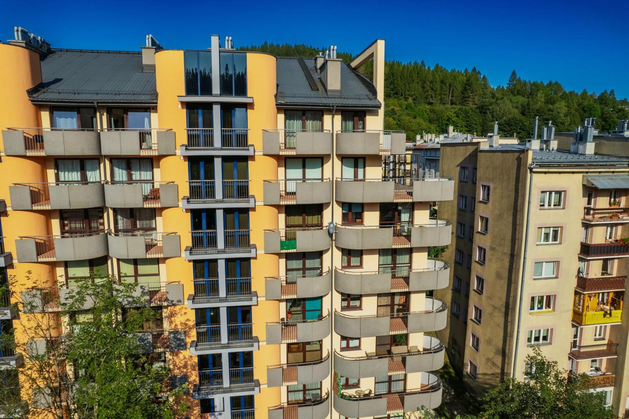 Aparthotel City Center Apartments Krynica-Zdrój Esterno foto